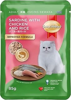 Smartheart Pouch Tavuk Pirinçle Sardalye 85 Gr ürün görseli 1