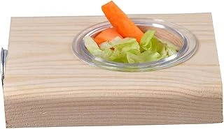 X-Perk Yemlikli Kuş Tüneği Ağaç Tünek Doğal Ahşap ürün görseli 1