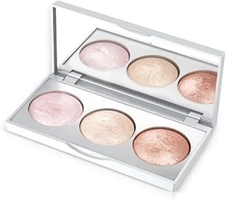 Strobing Highlighter Palette, Kahve, Yüksek Işıltı Etkili ürün görseli 1