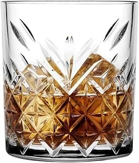 Paşabahçe 12 Adet Lüx Viski Bardağı Timeless Kristal Dekorlu Bardak Takımı ürün görseli 1
