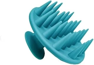 Yumuşak Silikon Uçlu Kaşıma Yıkama Tarağı Vantuzlu (Mavi) ürün görseli 1