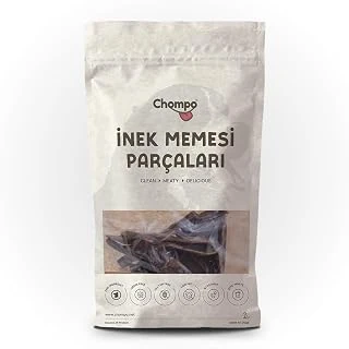 Chompo İnek Memesi Parçaları 100% Doğal Katkısız Ödül 100 Gr ürün görseli 1