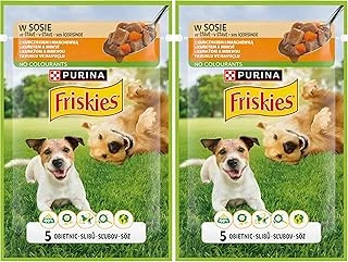 Friskies Yetişkin Köpekler Için Tavuklu Sebzeli Yaş Mama 85 Gram 2Li Paket ürün görseli 1