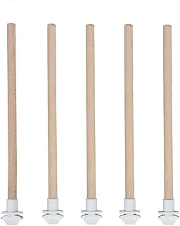 5'Li Pürüzsüz Ahşap Kuş Tüneği 25 Cm ürün görseli 1