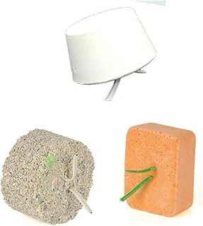 Kuşlar İçin Gaga Taşı Seti (Mineral Blok + Blok + Beak Stone Gaga Taşı) ürün görseli 1