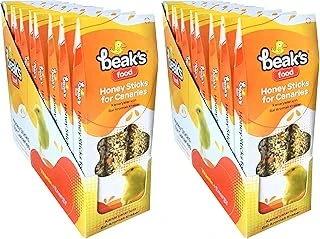 Beak'S Kuşlar Için Ek Besinler, Kutu, Ballı Kanarya Krakeri, 3 Ad X 10 Adet (2 Paketi) ürün görseli 1