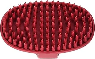 Le Salon Essentials Kauçuk Bakım Fırçası, Döngü Saplı, Kırmızı ürün görseli 1