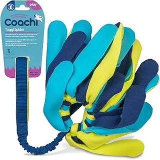 Company Of Animals Coachi Tuggi Örümcek - Tug Of War & Play Için İnteraktif Oyuncağı. Güçlü Rahat, Esnek Bungee Sapı, Ödül Eğitimi, Çeviklik Için İdeal Yavru Köpekler Için Uygun ürün görseli 1
