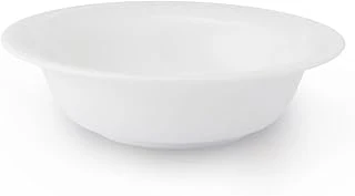 Kütahya Porselen Salata Kasesi Çok Amaçlı Sunum Tabağı 23 Cm Porselen Kase Beyaz Kase ürün görseli 1
