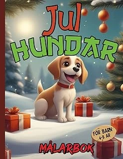 Independently Published Jul Målarbok Hundar För Barn 4-8 År: Coola Hundar För Barn Och Unga Att Färglägga | För Pojkar Och Flickor ürün görseli 1