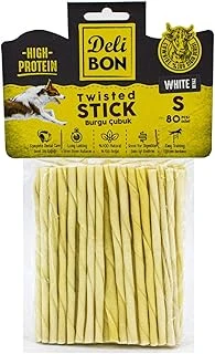 Doggie Gerçek Deriden İnce Burgu Çubuk, Thınx80Pcs., Beyaz ürün görseli 1