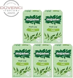 Doğadan Yeşil Çay Sade 20'Li X 5 Adet ürün görseli 1
