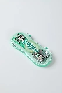 Miniso Powerpuff Girls Kutulu Çatal Kaşık Seti (Yeşil) ürün görseli 1
