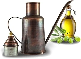 Shark 4807-3 Anatolia Gemlik Bakır Yağdanlık, Antik Bakır, 500 Ml ürün görseli 1