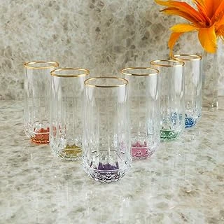 Aryıldız Fiona 6'Lı Meşrubat Bardağı Gold 300 Ml ürün görseli 1
