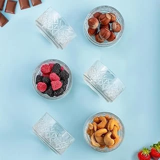 Porsima Te-10 Cam Kase Puding Tatlı Dondurma Kasesi 6'Lı Kase Seti Dondurma Çerez Kasesi ürün görseli 1