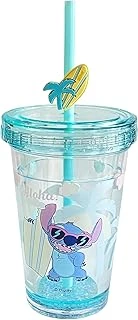 Miniso Lilo Stitch Koleksiyonu Plastik Bardak (320Ml) (Dikiş) ürün görseli 1