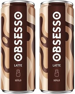 Dimes Obsesso Sütlü Latte 250 Ml 2Li Paket ürün görseli 1
