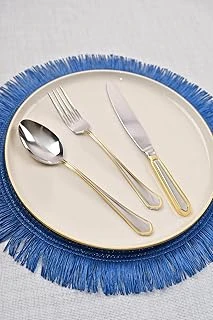 Lugga Mira Gold Yemek Çatal Kaşık Takımı 6 Kişilik Parça ürün görseli 1