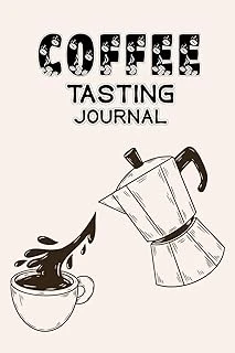 Independently Published Coffee Tasting Journal: The Most Detailed Book For Taste Smell, Flavor Wheel Chart, Color Meter For Coffee Lovers ürün görseli 1