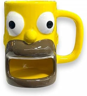 The Simpsons Homer Baba Seramik 3D Kupa Bardak ürün görseli 1