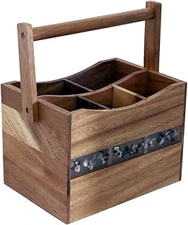 Arow Akasya Kaşıklık Bölmeli Mutfak Düzenleyici Renkli 10X15 Cm ürün görseli 1