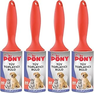 Pony Tüy Toplayici Rulo 4 Lü Set Kedi̇ ürün görseli 1