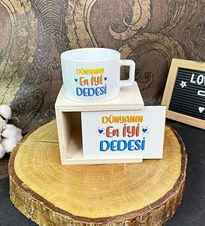 Giftmoda Dünyanın İyi Dedesi Tasarımlı Kutulu Kupa ürün görseli 1