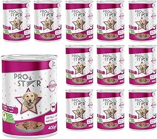 Prostar Yetişkin Biftekli Pate Yaş Mama 400 Gr X 12 Adet ürün görseli 1