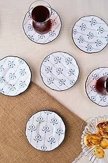 Tabakevi Tabak Evi Porselen Audrey Çay Tabak Takımı 12Cm 6 Parça Fly6Çtprs1209 ürün görseli 1