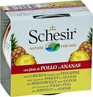 Schesir Yetişkin Konservesi 150 Gr Tavuk Etli + Ananas ürün görseli 1