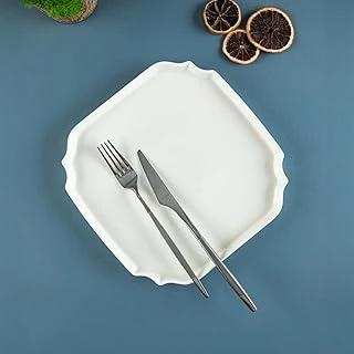 Aryıldız Lunar Kare Servis Tabağı Renkli Desenli 22 Cm ürün görseli 1