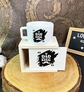 Giftmoda Kral Baba Tasarımlı Kutulu Kupa ürün görseli 1