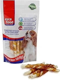 Esca Food Tavuklu Burgu Kemik 12 Santimetre 10'Lu 70 Gram Ödül ürün görseli 1