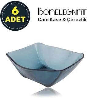 Bonelegant 6 Parça Lacivert Cam Kase&Çerezlik ürün görseli 1