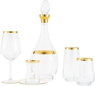 31 Parça Arty Gold Cam Sofra Takımı ürün görseli 1