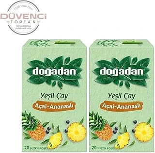 Dogadan Yeşil Çay Açai Ananaslı Bardak Poşey Çay X 2 Adet ürün görseli 1