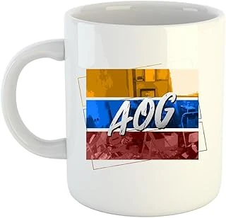 Aog Logo Baskılı Porselen Kupa Bardak #1 ürün görseli 1