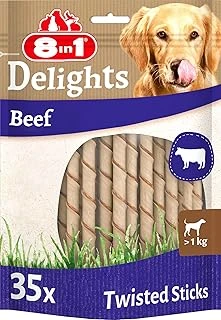 8In1 Delights Köpekler Için Biftekli Ödül Çubuğu 35 Adet 190 Gr Skt:12/2023 ürün görseli 1