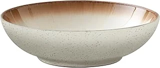 Bitz Makarna Kasesi, Kase/Kase Makarna Salata Için, Çap 20 Cm, Seramik, Krem/Krem ürün görseli 1