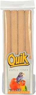 Quik Kuşlar İçin Kumlu Tünek 4'Lü Paket ürün görseli 1
