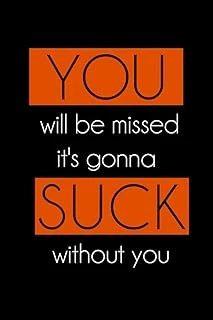 You Will Missed It'S Gonna Without You: Funny Gift For Coworker That Is Leaving For A New Job .Fun Gift For Leaving Coworkers ürün görseli 1