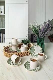 Keramika Forest Nordic Kahve Takımı 12 Parça 6 Kişilik 23052-54 ürün görseli 1