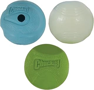 Chuckit! Fetch Medley (Gen 2) 3'Lü Oyun Topu Seti (Küçük Boy) ürün görseli 1
