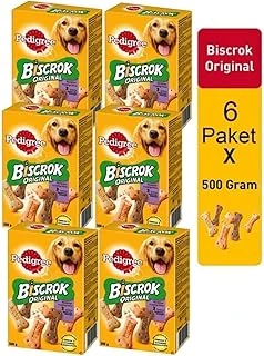 Pedigree Biscrok 500 Gr Ödül Bisküvi 6 Paket ürün görseli 1
