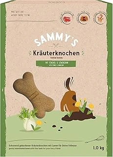 Sammy´S Bitki Kemiği | Nazikçe Pişmiş Atıştırmalıkları | Ince Kuzu Ile Bitki Kemikleri | 1 Kg ürün görseli 1