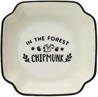 Aryıldız Chipmunk Köşeli Mini Servis Tabağı Renkli 10 Cm ürün görseli 1