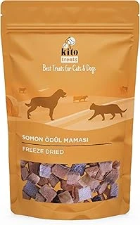 Kito Freeze Dried Somon Ödül Maması%100 Doğal, Glutensiz 30 Gr(Dog Treat) ürün görseli 1