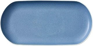 North Servis Tabağı 38 X 19 Cm Mat Beyaz/Mat River ürün görseli 1