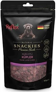 Snackies Kuzu Küp Kurutulmuş Et Ödülü 80Gr ürün görseli 1